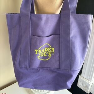 Trader Joe’s limited edition mini Purple Tote Bag